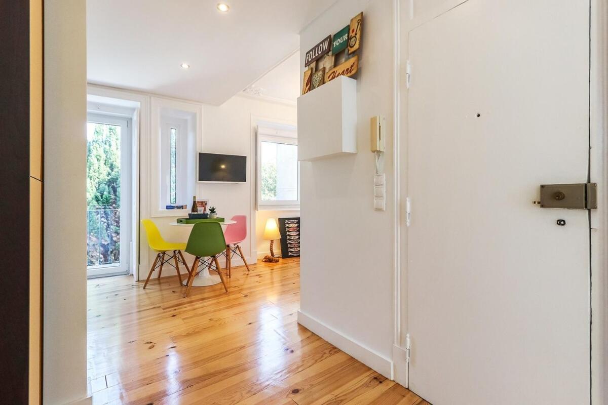 Campo De Ourique Modern Bright With Office Apartamento